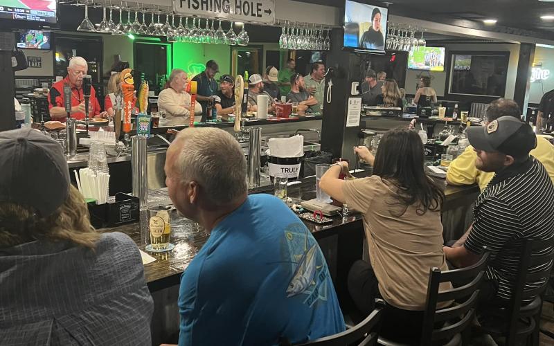 WillaDean’s bar was a popular weekend night destination, as seen above from Sept. 17.   