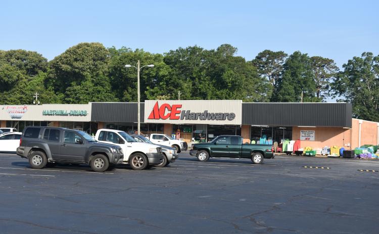 The Hartwell City Council moved to re-zone the old Bell’s Shopping Center, now home to Ace Hardware, from heavy industry (M-2) to general business (B-2). The council approved this with the condition that any future development on the property will be placed, at least, 50 feet back from Athens Street. 