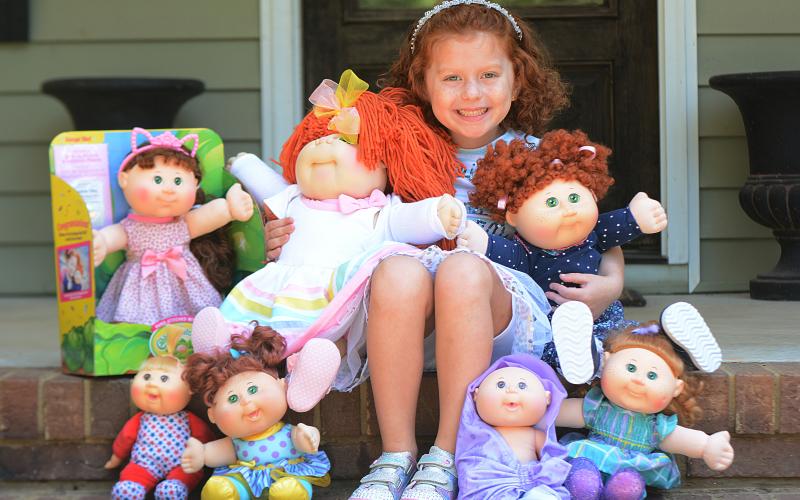 red headed cabbage patch kid
