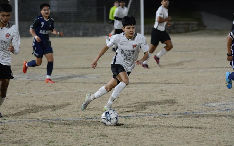 Senior midfielder Luis Genchi is the first player in HCHS soccer program history to be named Region Player of the Year.